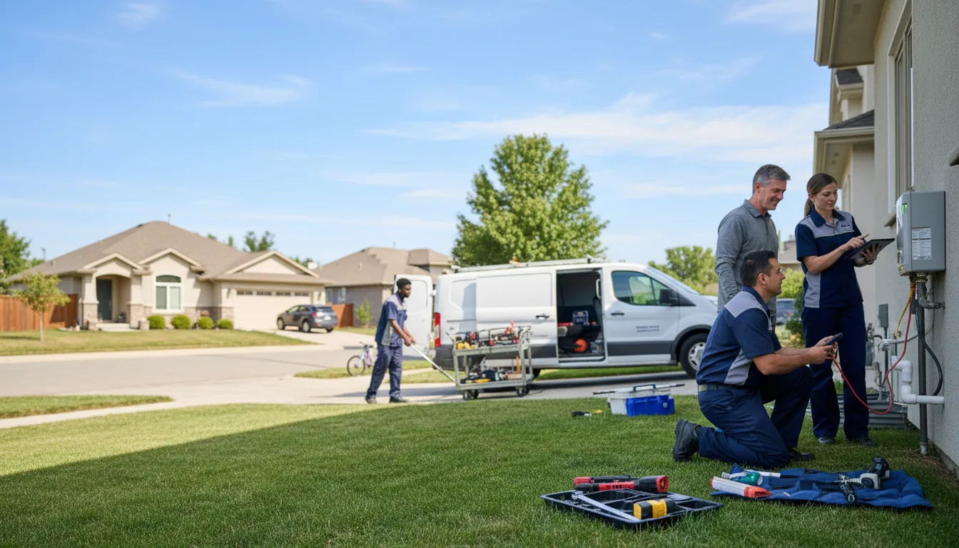 Tankless water heater service in Wilburn, AR